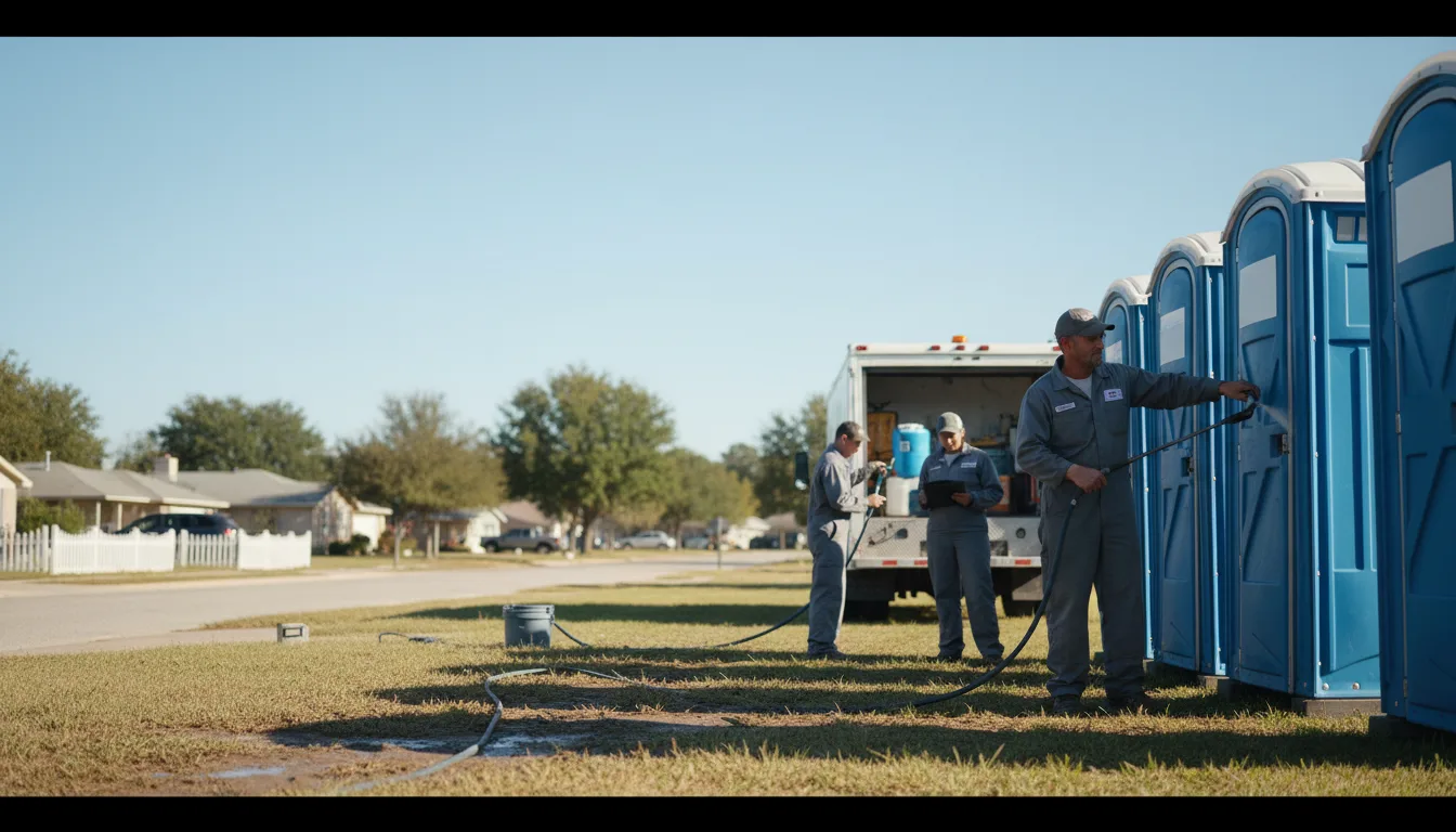 Long-Term Portable Toilet Rental in Black Earth, WI near me